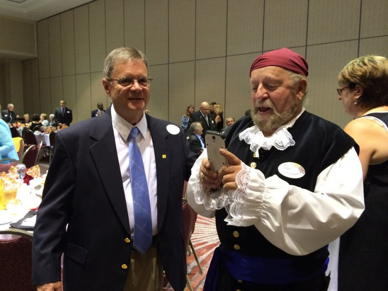 Paul Banks and Barry Millard