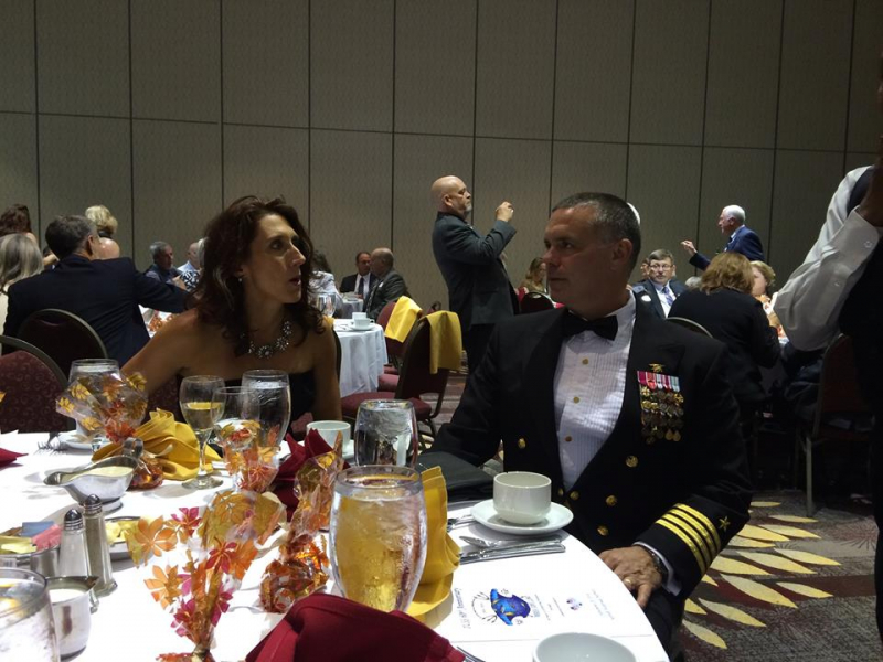 CAPT Matt and Michele (Livolsi) Burns, USN