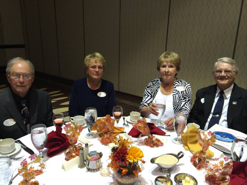 Dave and Lois Bailey; Sheila and Russ Cruse