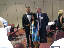 Butch Smith with Randy and Lani Baker