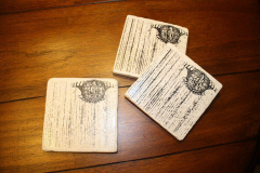 60th Annivrsary memento coasters