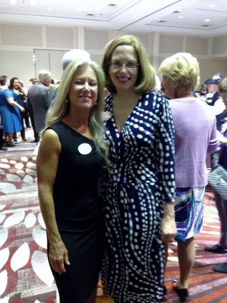 Eola Scott and Barb Paul