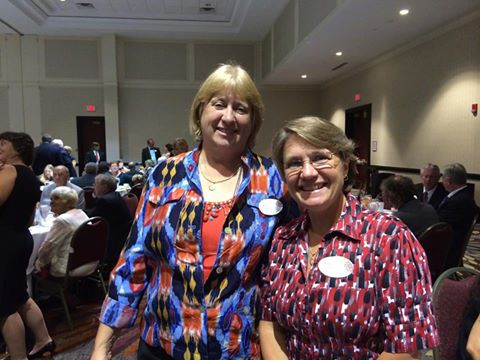 Mary Griffin and Kim Pelke