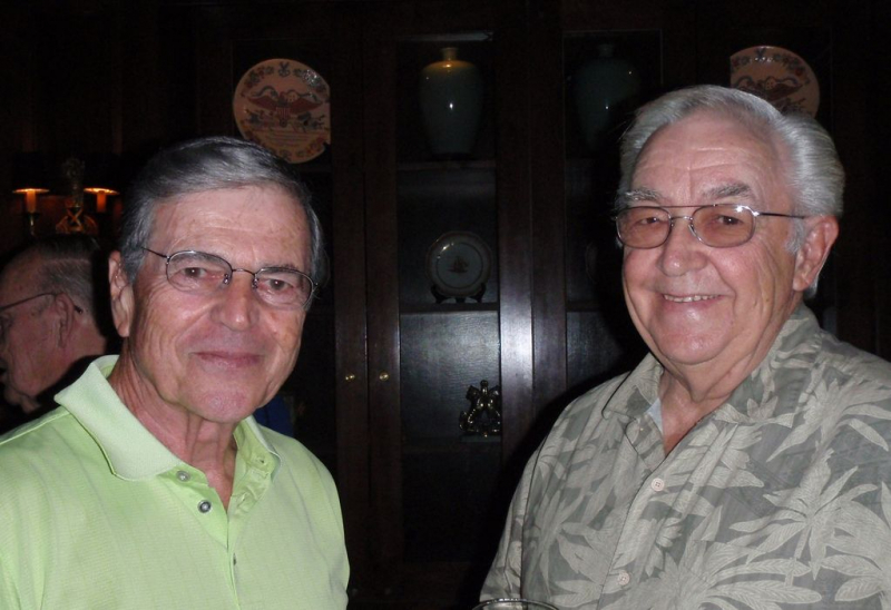 Lou Haskins and Max Morris