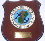 NAVFAC Guam Command Plaque