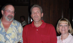 Scott Glover, Bill and Debbie Rogers