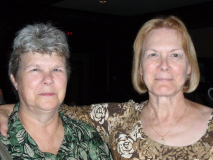 Jane Wright and her sister