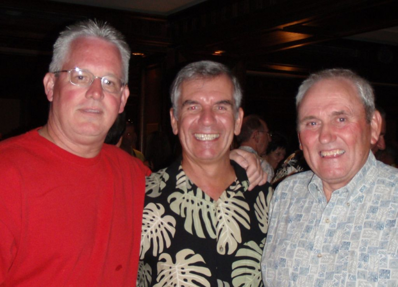 Nick McConnell, Jim Donovan, Larry Wilcher