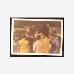 guam softball game 1972 Tom Laprade in forground