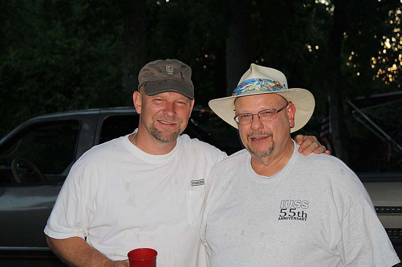 Jim Derwoed and  Denny Conrad - 2011