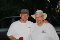 Jim Derwoed and  Denny Conrad - 2011