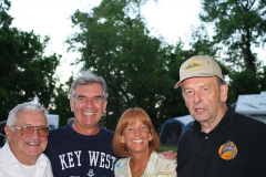 Ed Smock, Jim and Kathy Donovan, and Doug Simon - 2011