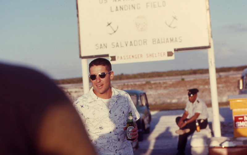 LCDR F. B. MALVIN C. O. NAVFAC SAN SAL 1967 -68