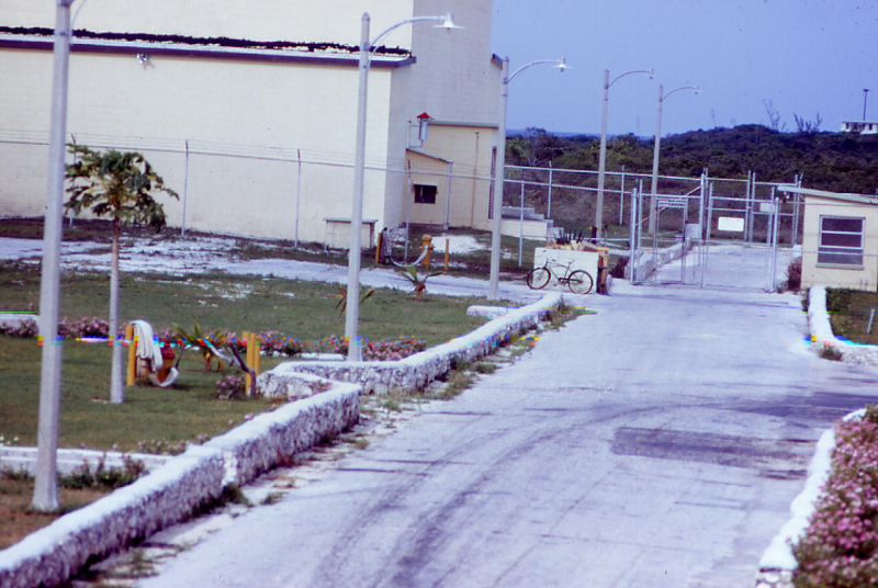 VIEW TO THE COMPOUND, NAVFAC SAN SAL 1967