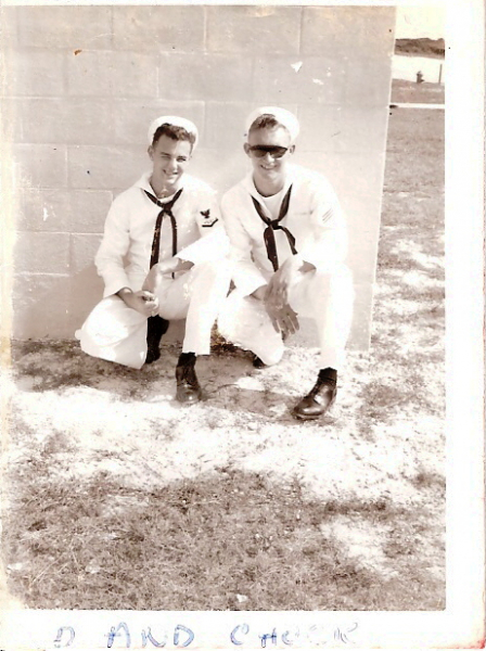 SOO3 Ed Haney and SOOSN Chuck Harding 1960 San Sal
