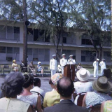 Barbados, Change of Command, Lcdr Cash, address