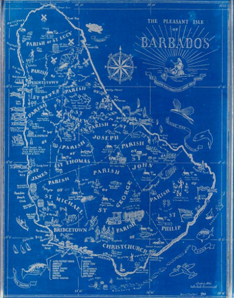 Barbados Map