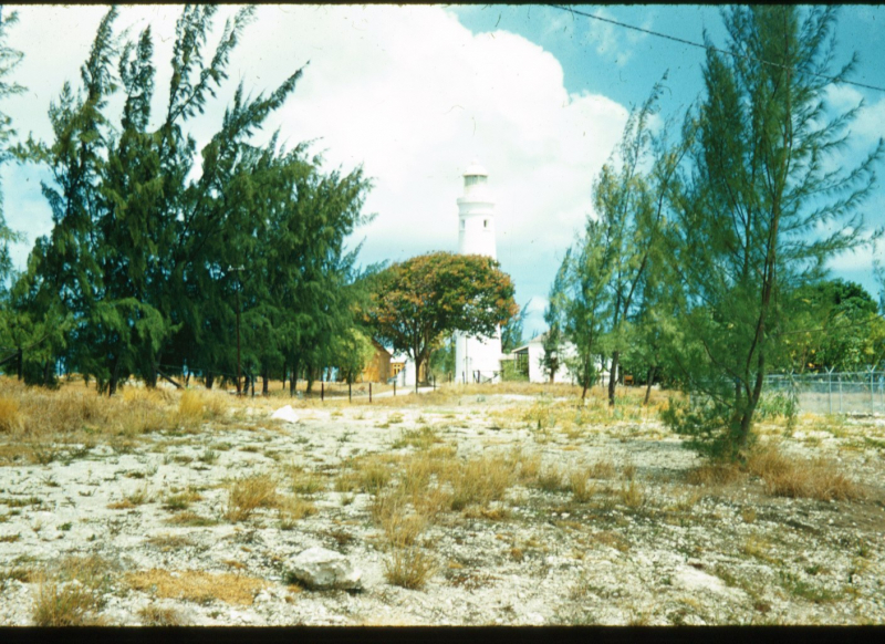 NavFac Barbados 1958- Lighthouse near T-Bldg