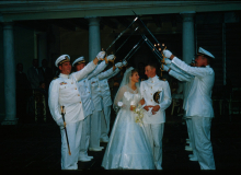 NavFac Barbados 1958 - Military Wedding