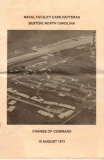 NFac Cape Hatteras Change of Command 1973 - 1