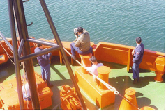 Cody, Me and Tony on the Cory