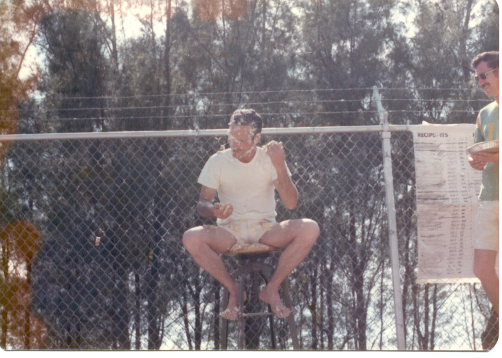 Pie In The Face Day 8 Bermuda 1977