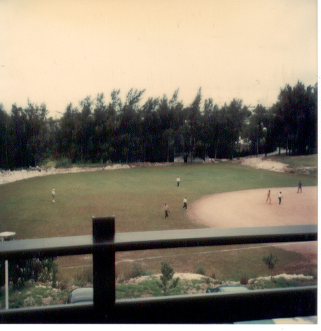 Softball Field Bermuda 1978