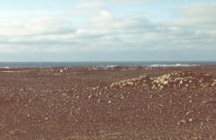 NAVFAC Kef long distance shot from the rock field circa 1987