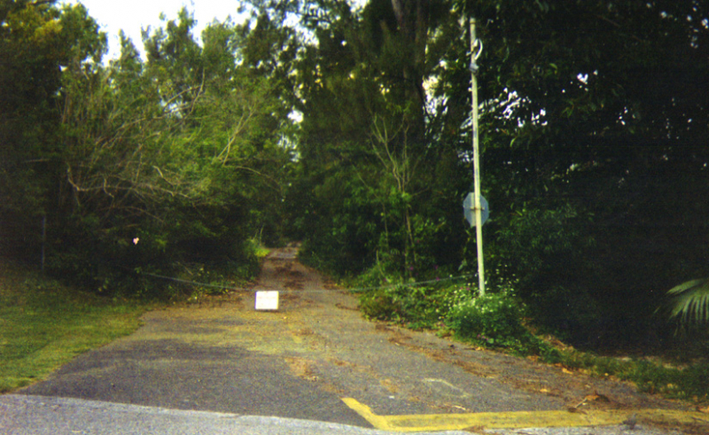 Road to NAVFAC/Tudor Hill 2002