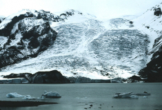 Glacier Near Thorsmork