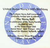 Navy Ball 1992 Keflavik