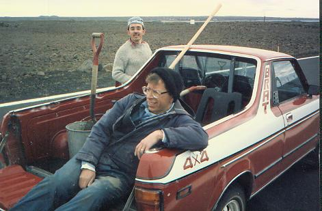 Kef... looking for rocks...