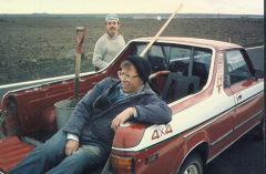 Kef... looking for rocks...