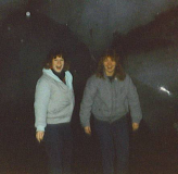 Dodie and Me at Gulfoss - Iceland