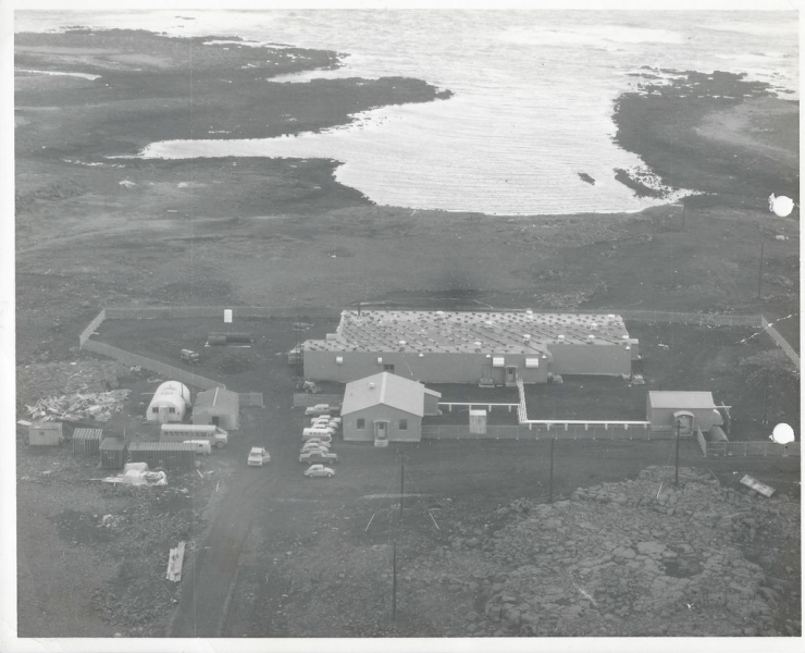 Aerial of NAVFAC Kef 26 April 1966.