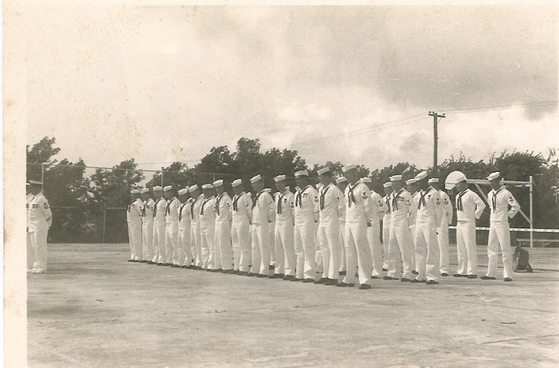 Personnel inspection - Antigua - 1962