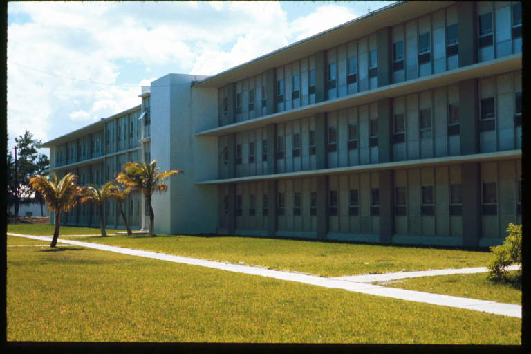 Barracks For Sonar School - July 1969