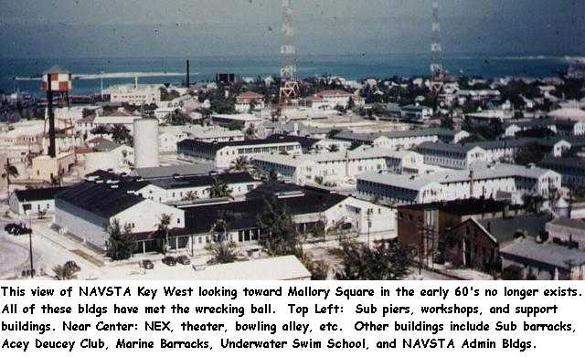 FORMER NAVSTA KEY WEST IN 1960'S