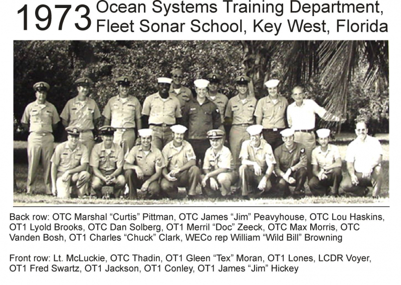OSTD 1973 - Key West Fleet Sonar School