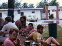 Patio Beach, EM Club, 1975