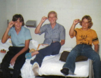 Joyce, Casey, Carol, 1975