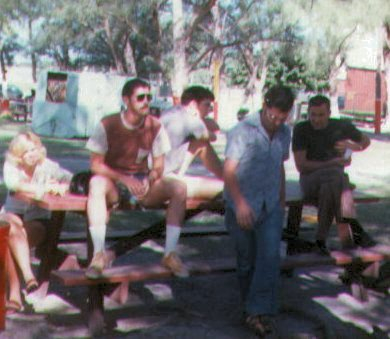 Karen with Phil Blauvelt, 1975