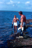 Key West/Boca Chica Key, OT Dave Wilmot & OT Tom Patterson - Sept. 1971  Photo by Michael Hein