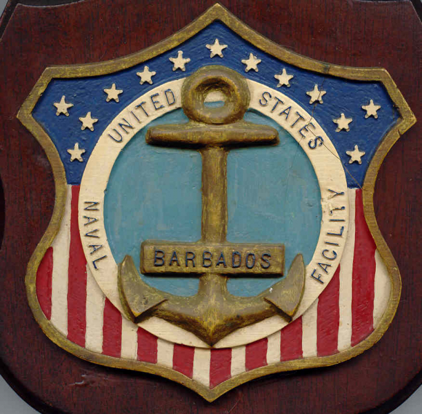 NAVFAC Barbados plaque