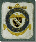 USS BRONSTEIN (FF-1037) SHIP'S PATCH