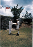 OTA2 Workman/LT Scott Bermuda Reenlistment 89