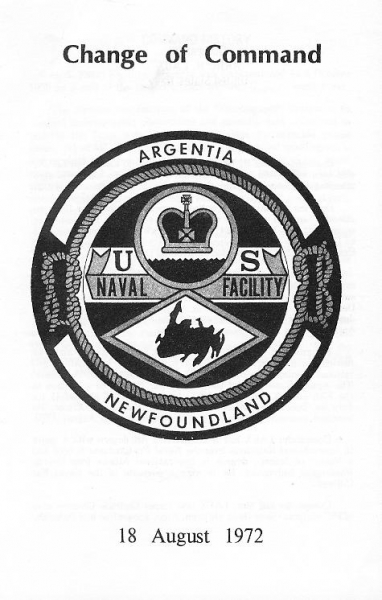 Argentia Change of Command