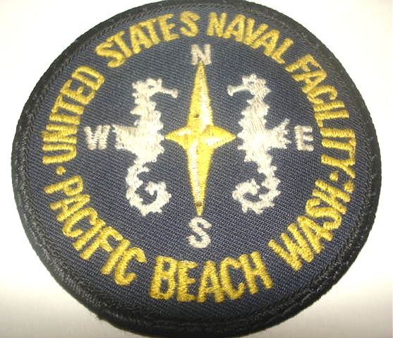 NAVFAC Pacific Beach WA Ballcap Patch