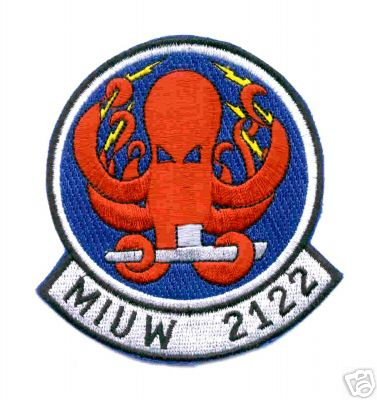 US NAVY MIUW 2122 Mobile Inshore Undersea Warfare Patch
