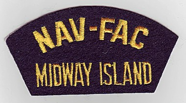 Ball Cap Insignia navfac midway island